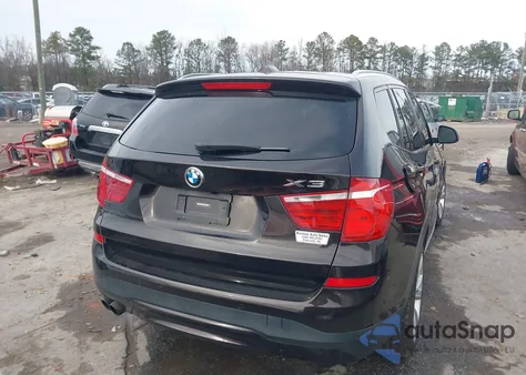 2016 BMW X3 xDrive28I из США, поврежденный, VIN 5UXWX9C57G0D75526
